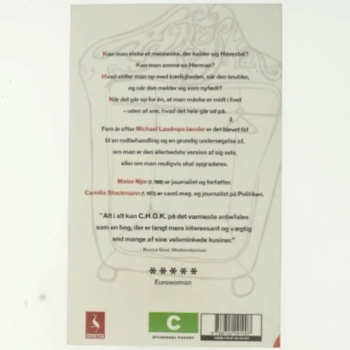 Charlie Hotel Oscar Kilo af Maise Njor (Bog)