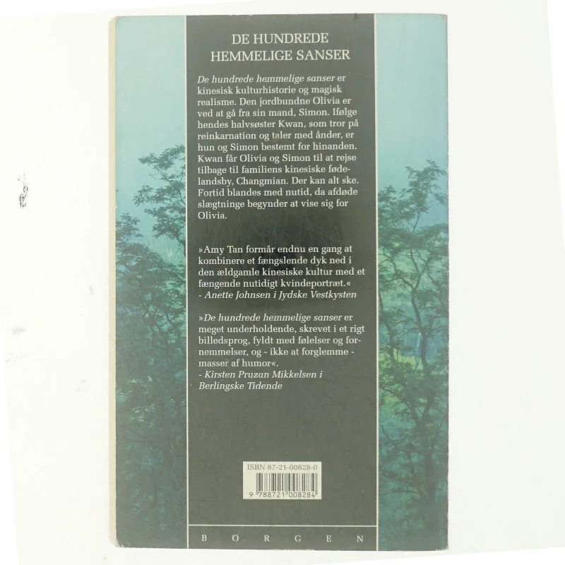 De hundrede hemmelige sanser : roman af Amy Tan (Bog)