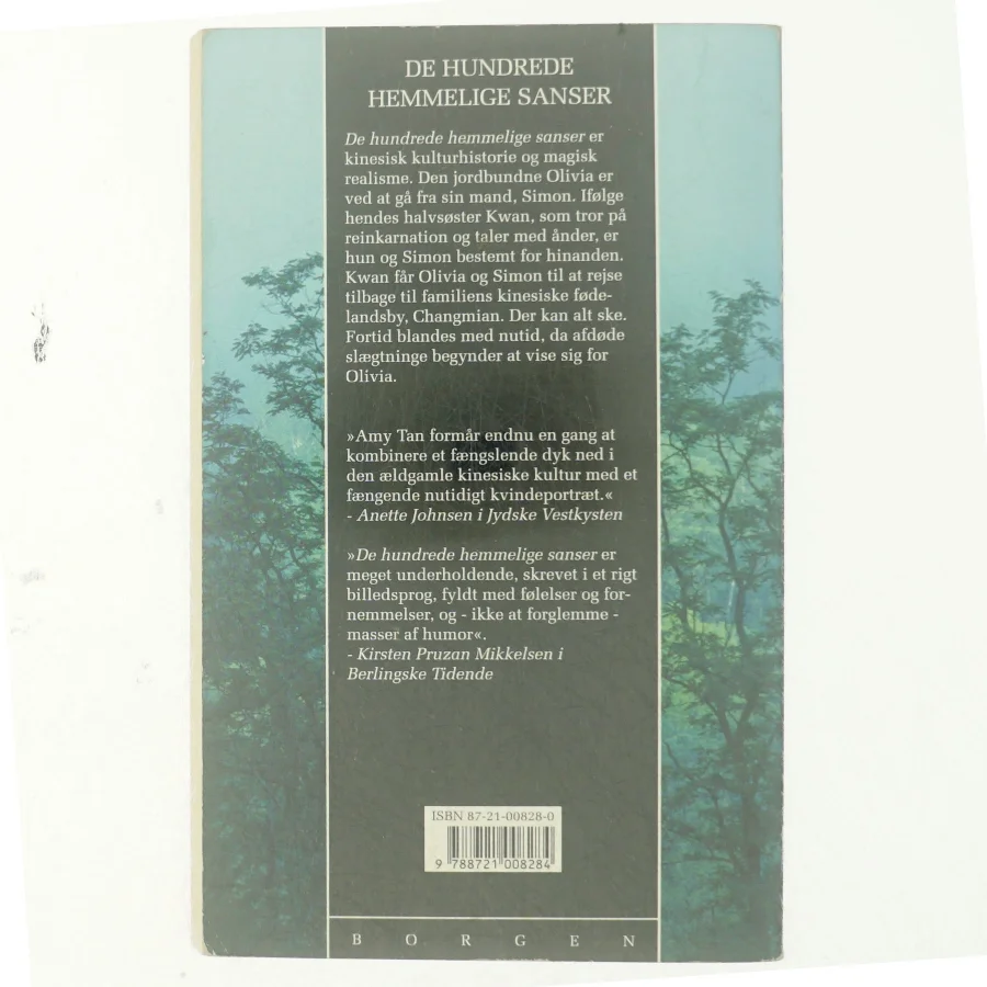 De hundrede hemmelige sanser : roman af Amy Tan (Bog)