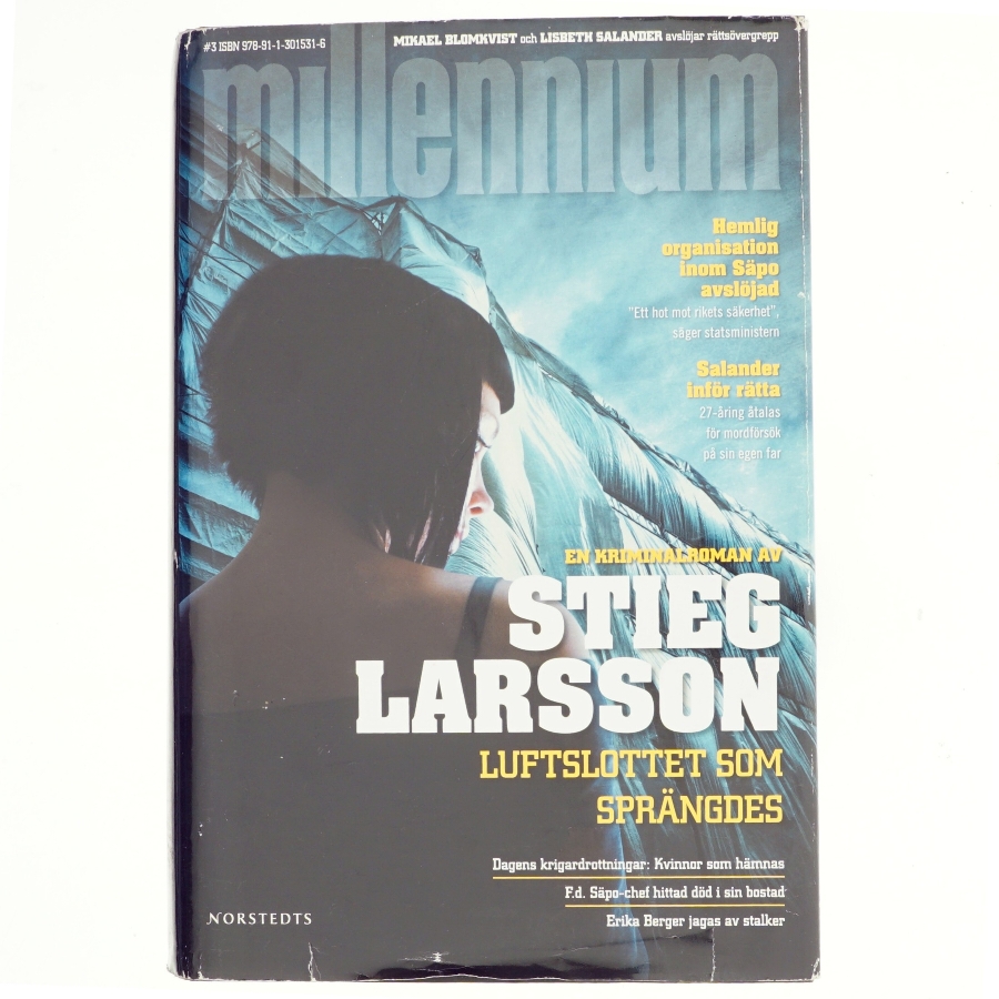 Luftslottet som sprängdes af Stieg Larsson (Bog)