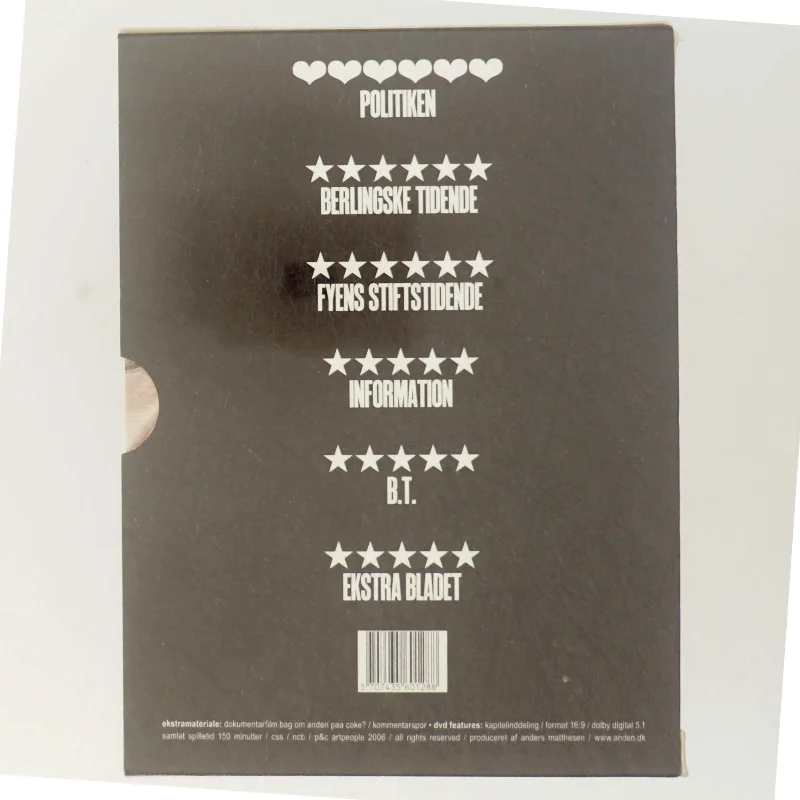 ANDEN PÅ COKE dvd 