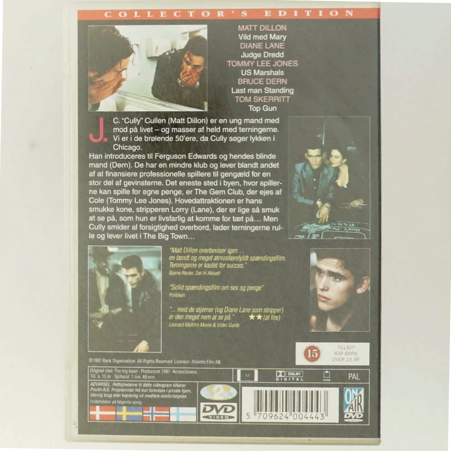 DVD - The Big Town, Collector's Edition
