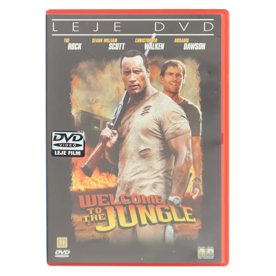 Actionfilm på DVD, welcome to the jungle