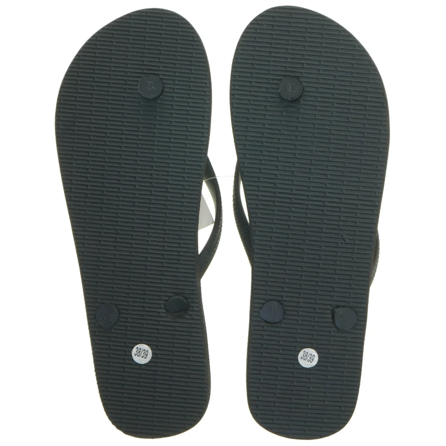 Leopard flip flop sandaler størrelse 38 (str. 38 )