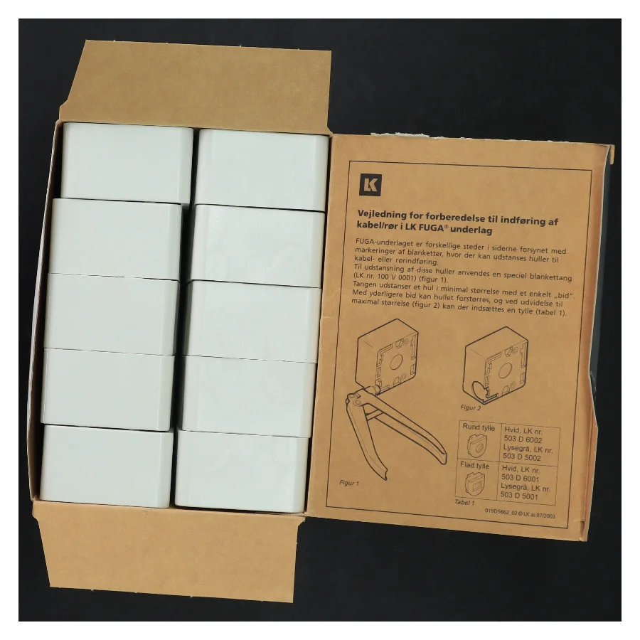 LK FUGA Underlag (str. 10 x 5 cm)