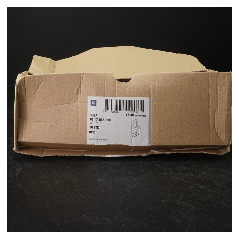 LK FUGA Panelundlæg fra Lauritz Knudsen (str. 10 styk)