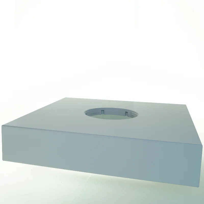 Loftlampe kasse med installationsdele fra Zumtobel (str. 40x40x8 cm)