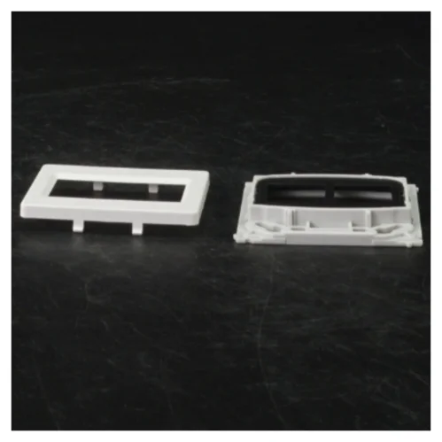 Vægkontakt ramme og understøtningsplade (str. 6 x 6 cm)