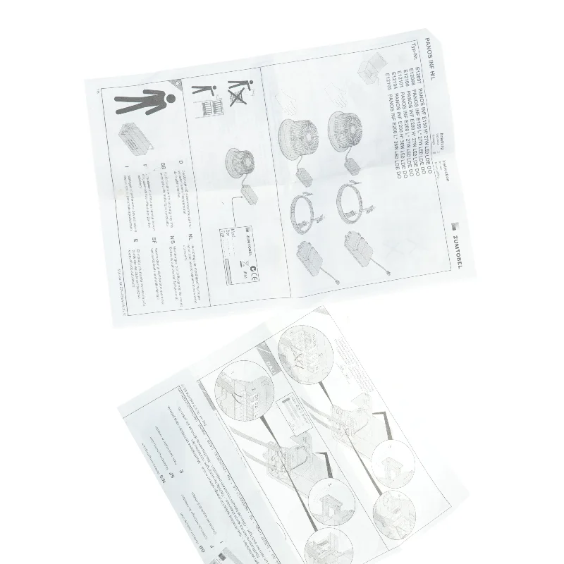 Loftlamoe fra Zumtobel (str. onesize )