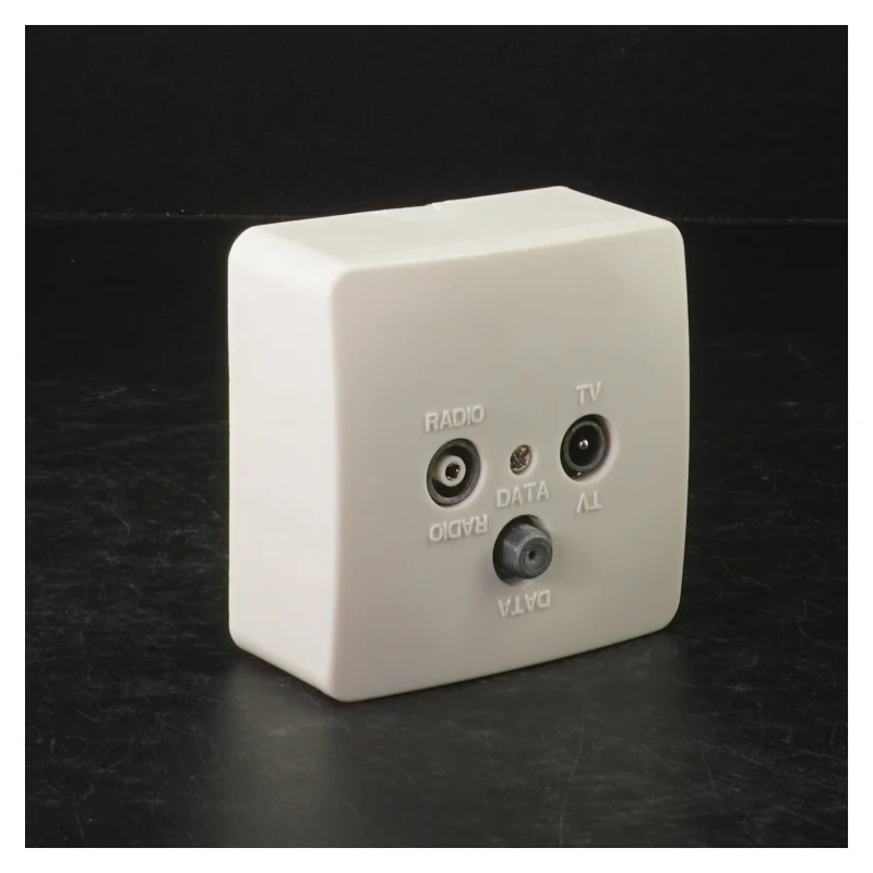 Antennestikdåse (str. 8,5 x 8,5 cm)