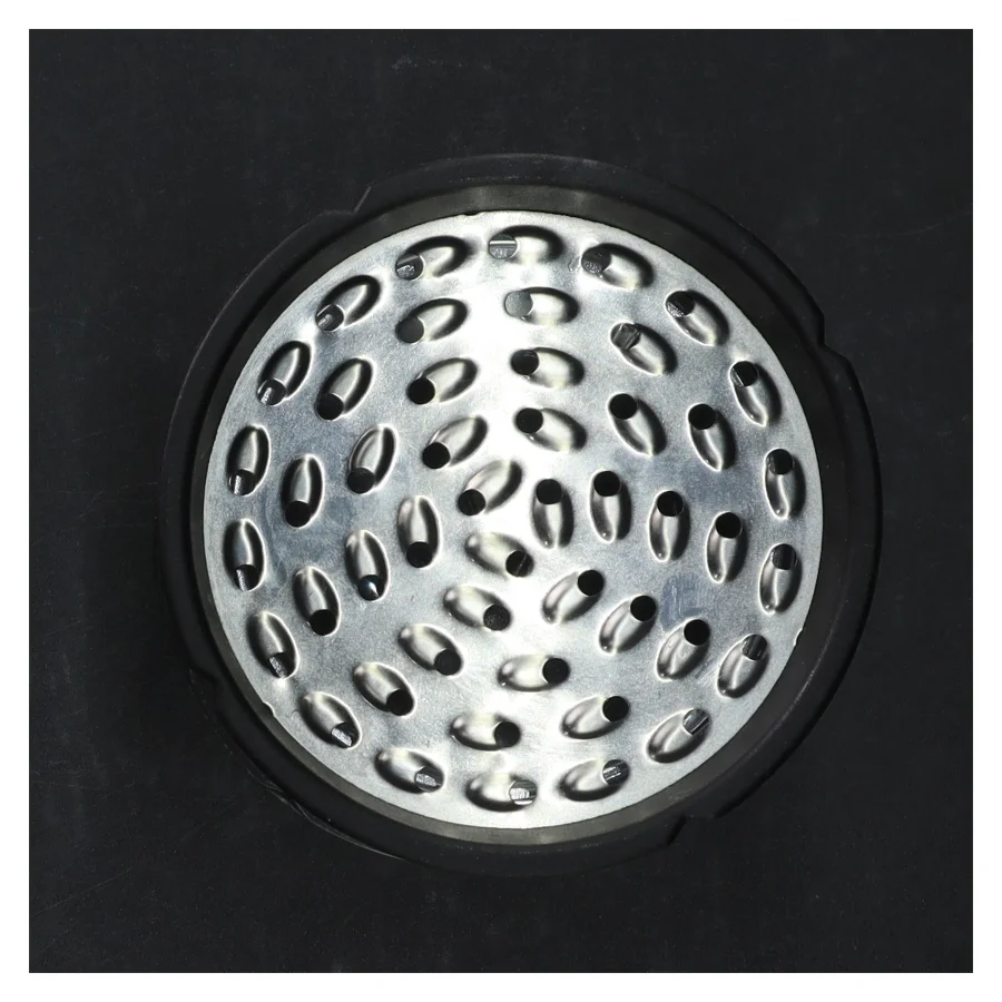 Glas og rustfrit stål osterive (str. 9,5 cm ø. 10,5 cm)