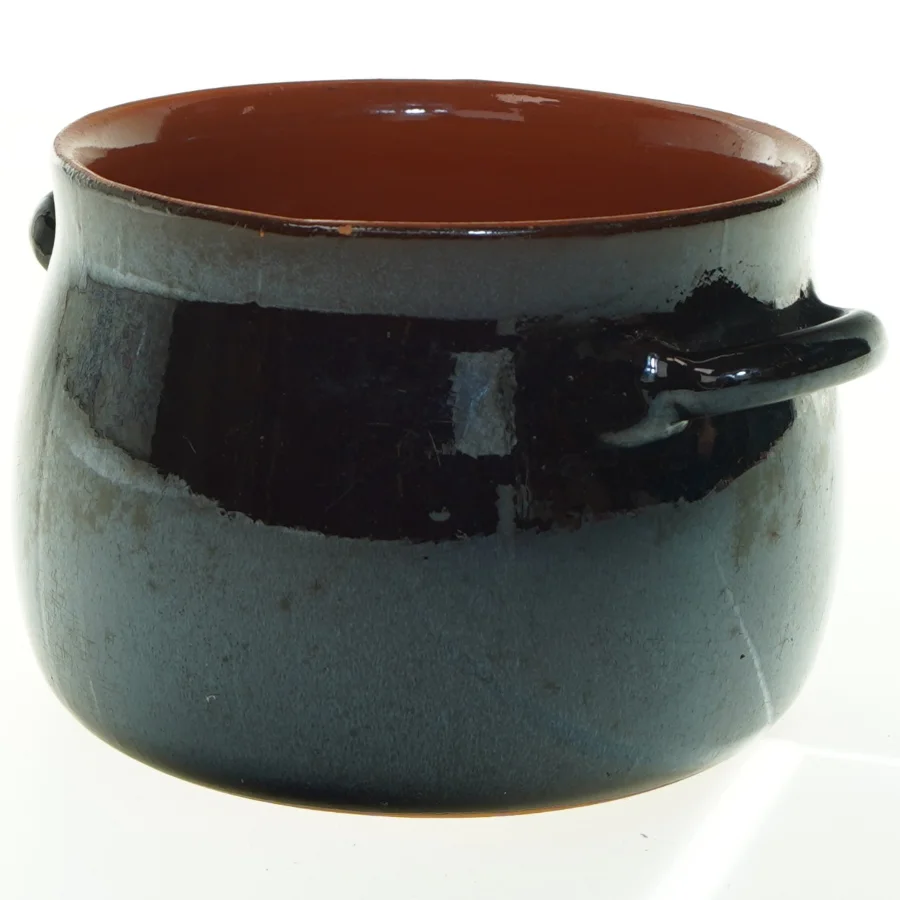 Klassisk retro ildfast krukke i keramik - abisola  (str. 16,5x12x20 cm)