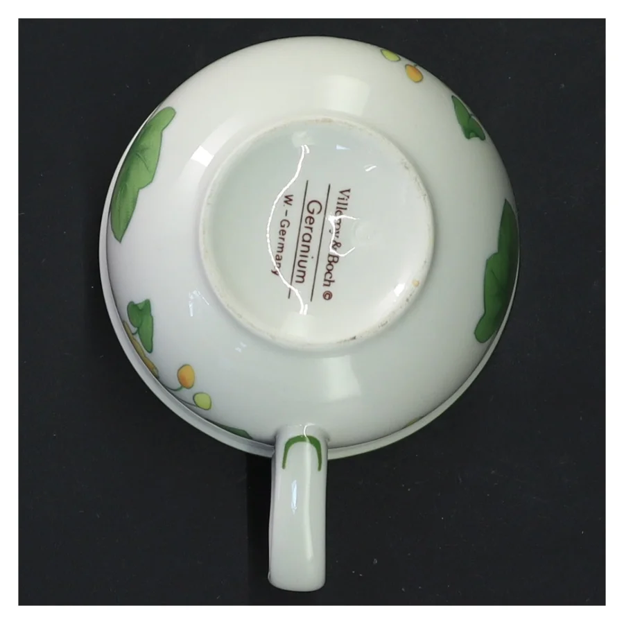 Krus med blomstermotiv, 4 styk fra Villeroy & Boch (str. Ø. 8,5 cm. 4 styk)