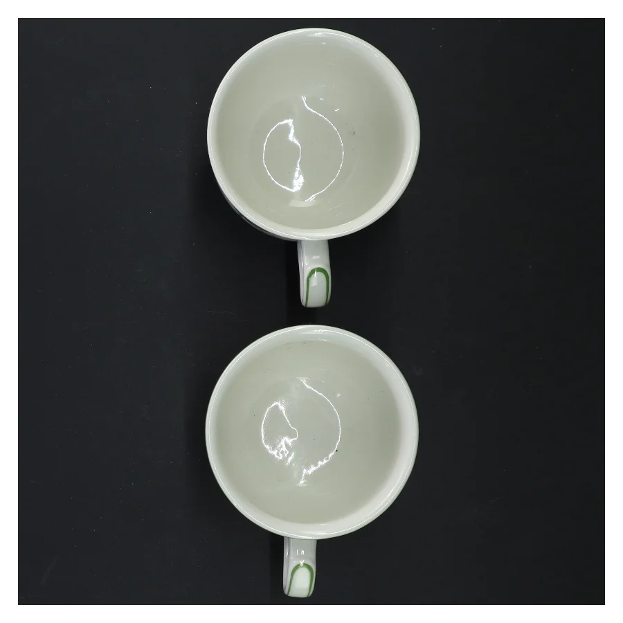 Sæt med kopper og underkopper fra Villeroy & Boch (str. Ø 16,5 cm)