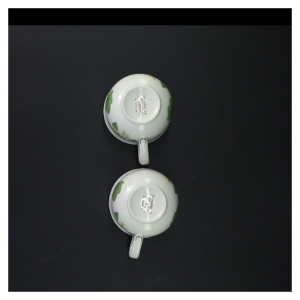 Sæt med kopper og underkopper fra Villeroy & Boch (str. Ø 16,5 cm)