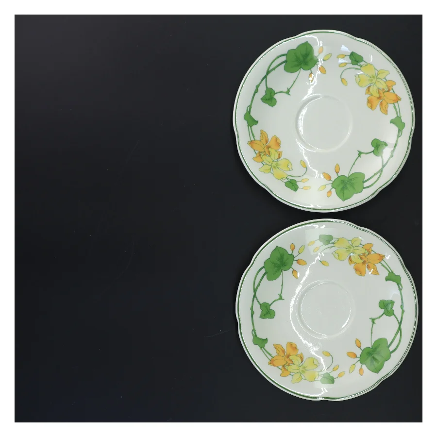 Sæt med kopper og underkopper fra Villeroy & Boch (str. Ø 16,5 cm)