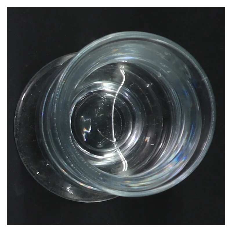 Glas lysestage (str. 10 cm)