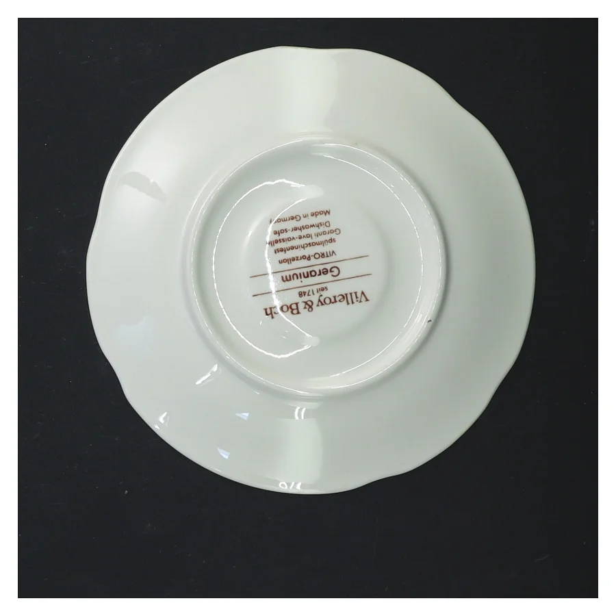 Porcelænsunderkopper fra Villeroy & Boch (str. Ø. 13,5 cm. 5 styk)