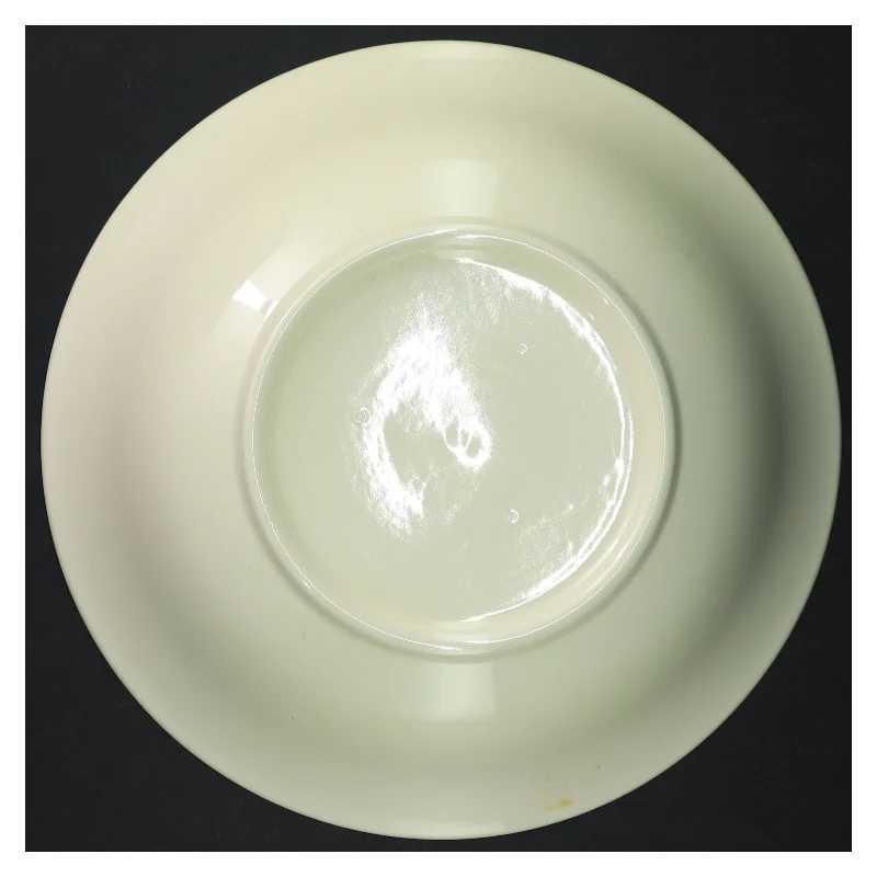 Stor keramik salatskål med olivenmotiv (str. 25 cm)