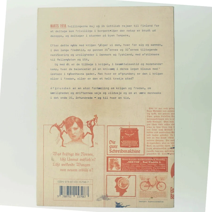 Afgrunden : roman Kim Leine, Bog