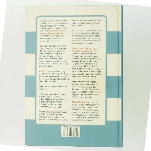 Teorier om børne- og ungdomspsykiatri af Björn Wrangsjö (Bog)