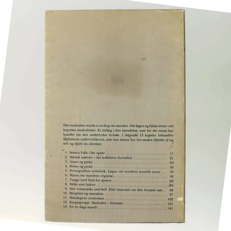 Den maskuline mystik af Eske Holm (Bog)