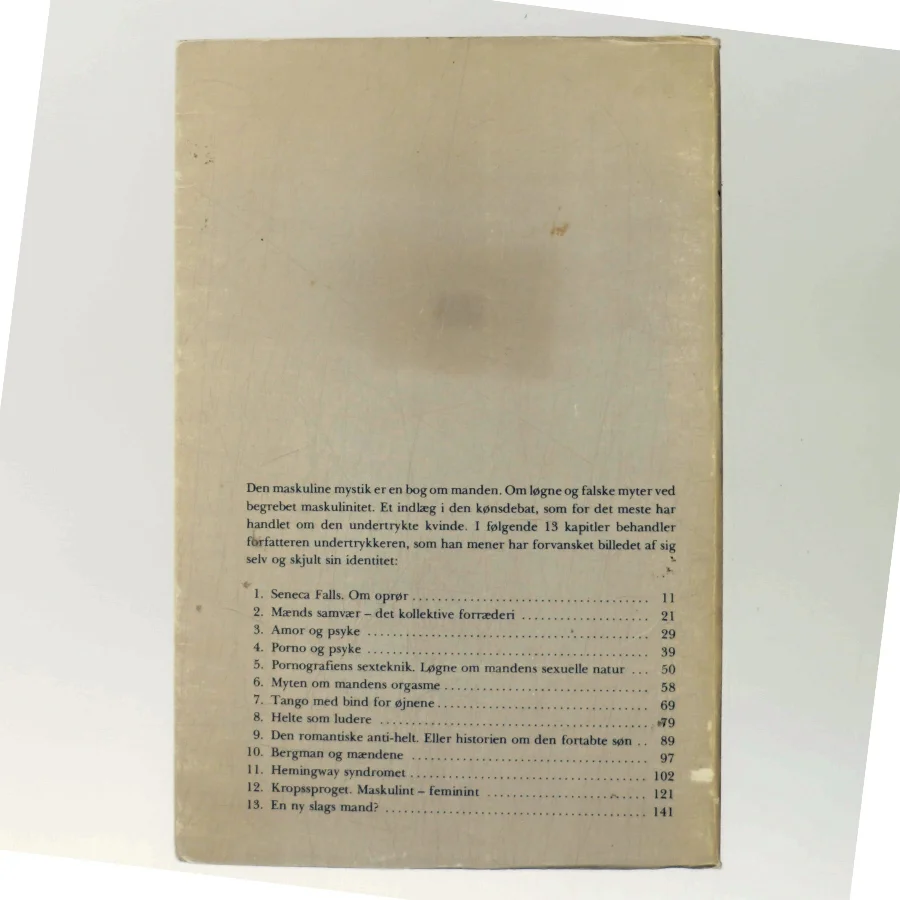 Den maskuline mystik af Eske Holm (Bog)