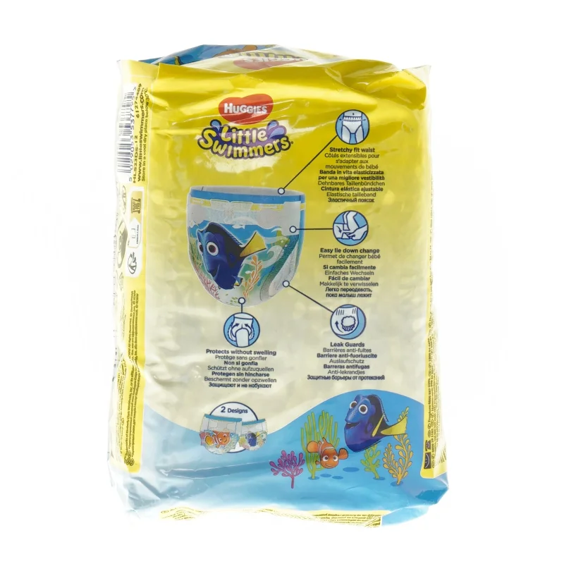 Huggies Little Swimmers svømmebleer (str. 2 til 3 og 3 til 8 kg)