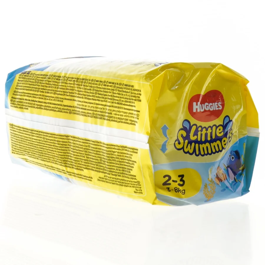 Huggies Little Swimmers svømmebleer (str. 2 til 3 og 3 til 8 kg)