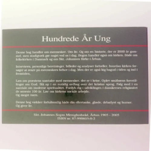 Hundrede År Ung bog