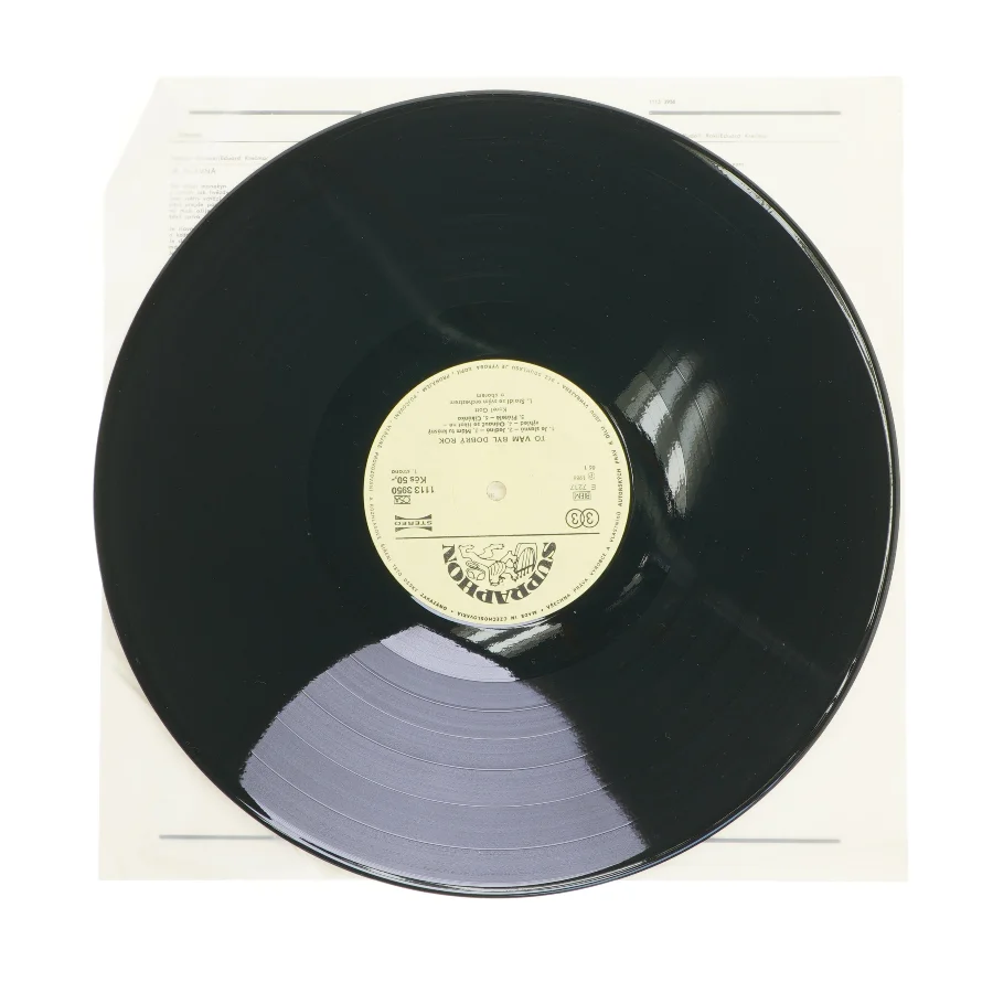 Karel Gott - To Vám Byl Dobrý Rok LP fra Supraphon