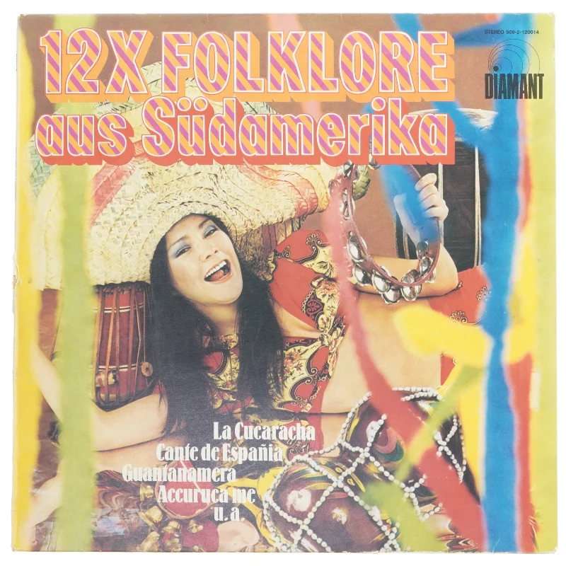 12X Folklore aus Südamerika LP
