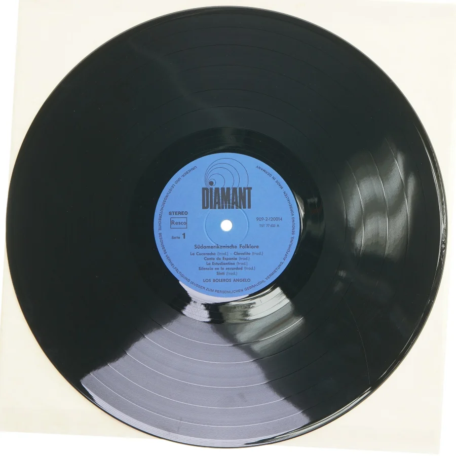 12X Folklore aus Südamerika LP