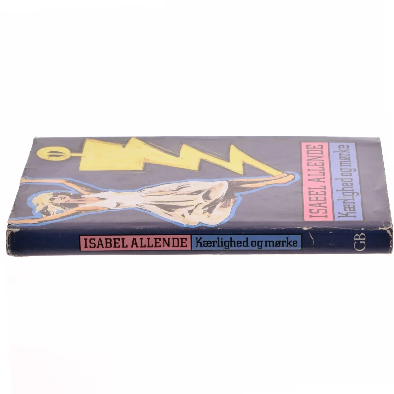 Hardback udgave af 'Kærlighed og mørke'