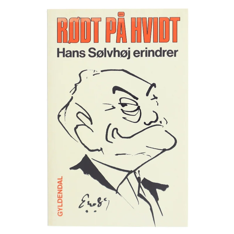 Rødt på hvidt af Hans Sølvhøj (Bog)