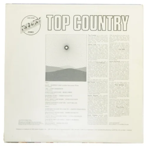 Top Country LP fra Embassy