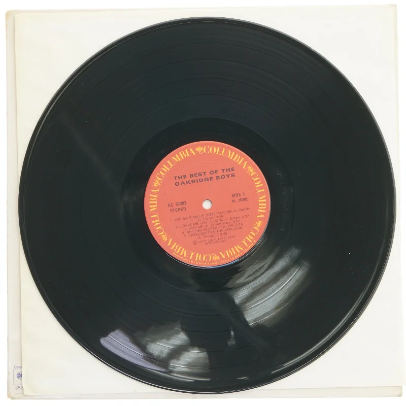 The Best of The Oak Ridge Boys vinyl LP fra Columbia Records