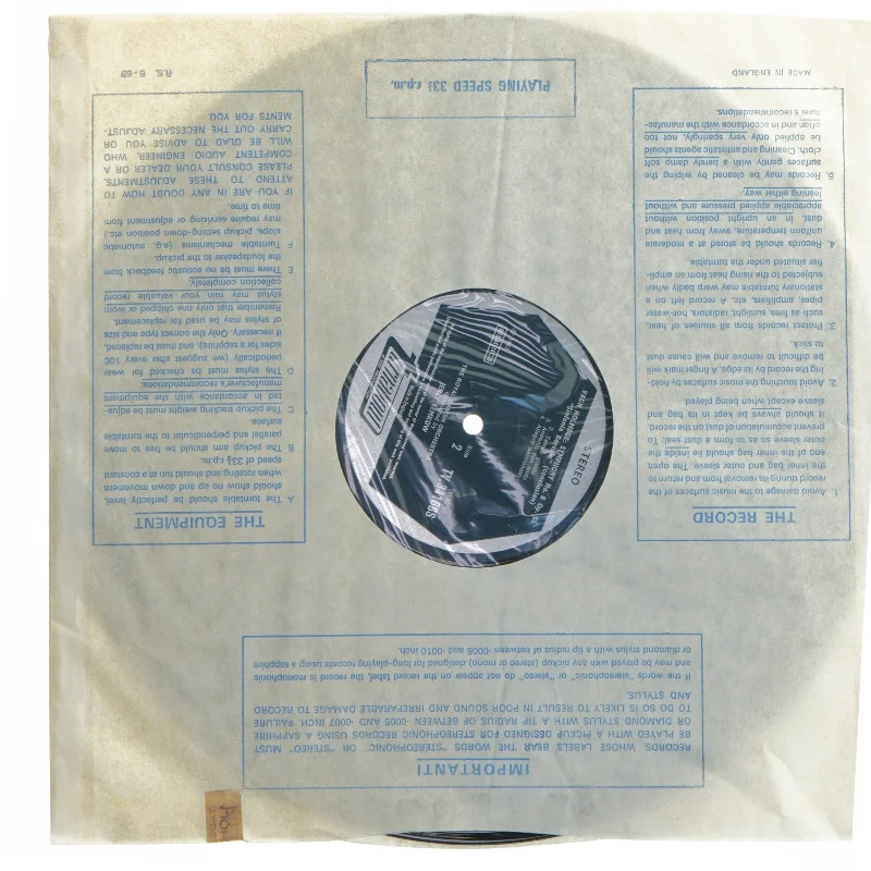 Symfoni nr. 8 'Sinfonia Boreale' turnabout LP fra Turnabout