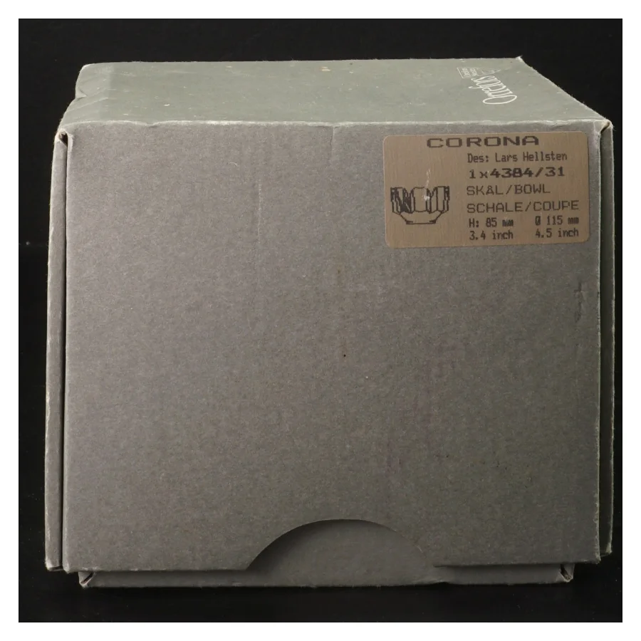 Orrefors Corona skål fra Orrefors (str. Ø 12 cm)