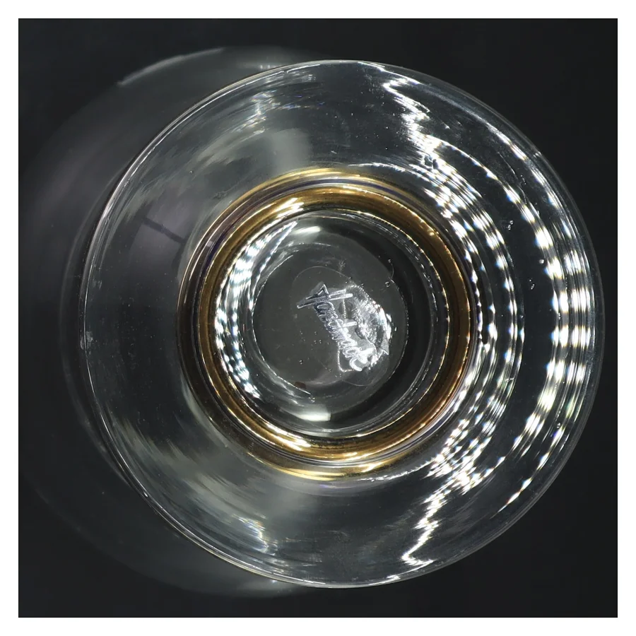 Glas karaffel med prop (str. 31 cm)