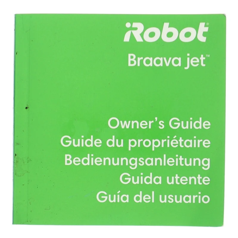 Braava jet Owner's Guide (Bog)