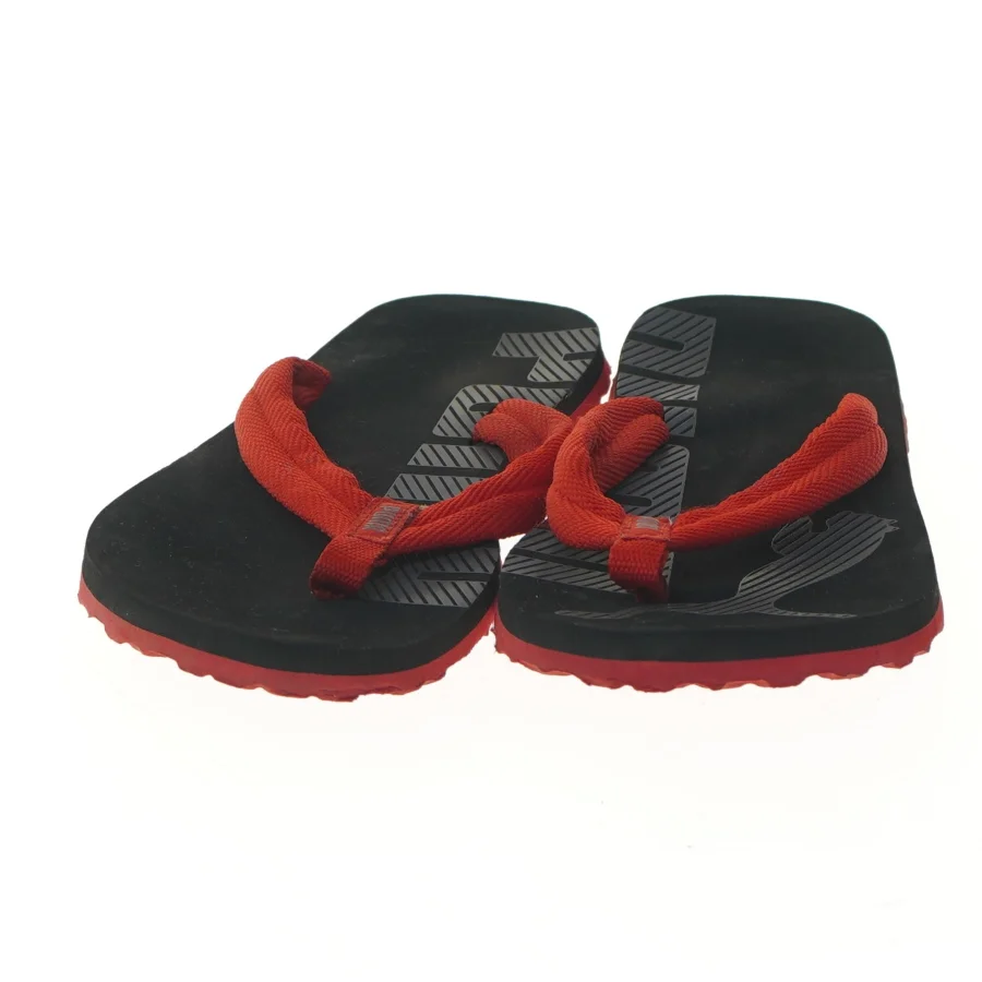 Røde flip flops fra Puma (str. fod 21 cm)