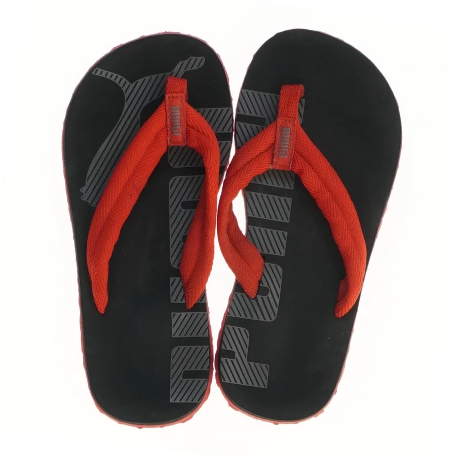 Røde flip flops fra Puma (str. fod 21 cm)