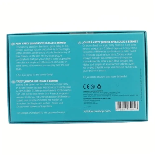 Yatzy Junior med Lollo & Bernie (str. 17,5x11,5 cm)