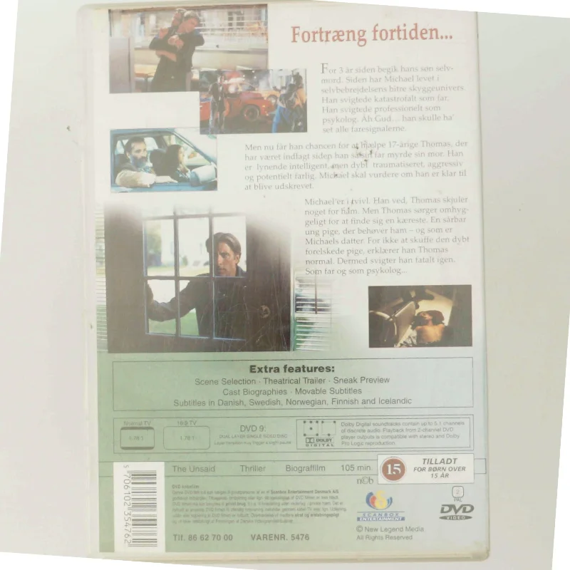 The Unsaid med Andy Garcia (DVD)