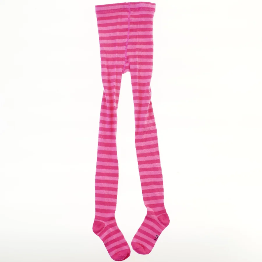 Strømpebukser med striber (str. 134)