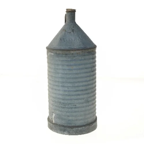 Vintage metalbeholder med hank 38,5 cm (str. 38,5 cm)