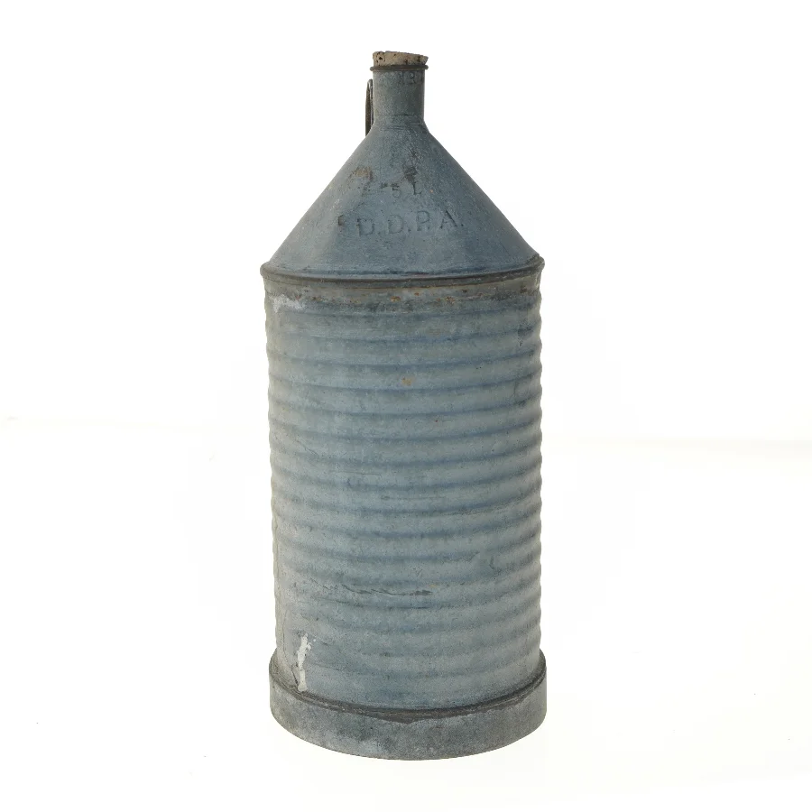 Vintage metalbeholder med hank 38,5 cm (str. 38,5 cm)