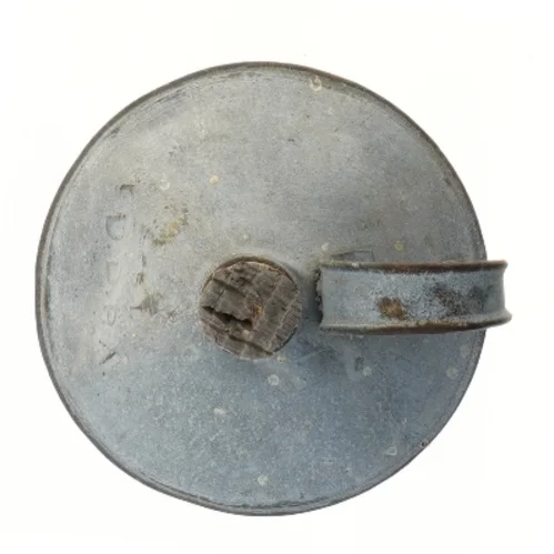 Vintage metalbeholder med hank 38,5 cm (str. 38,5 cm)