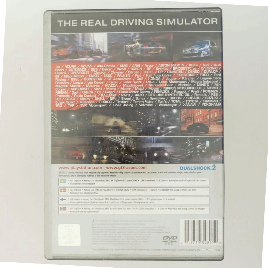 Gran Turismo 3: A-spec (DVD)